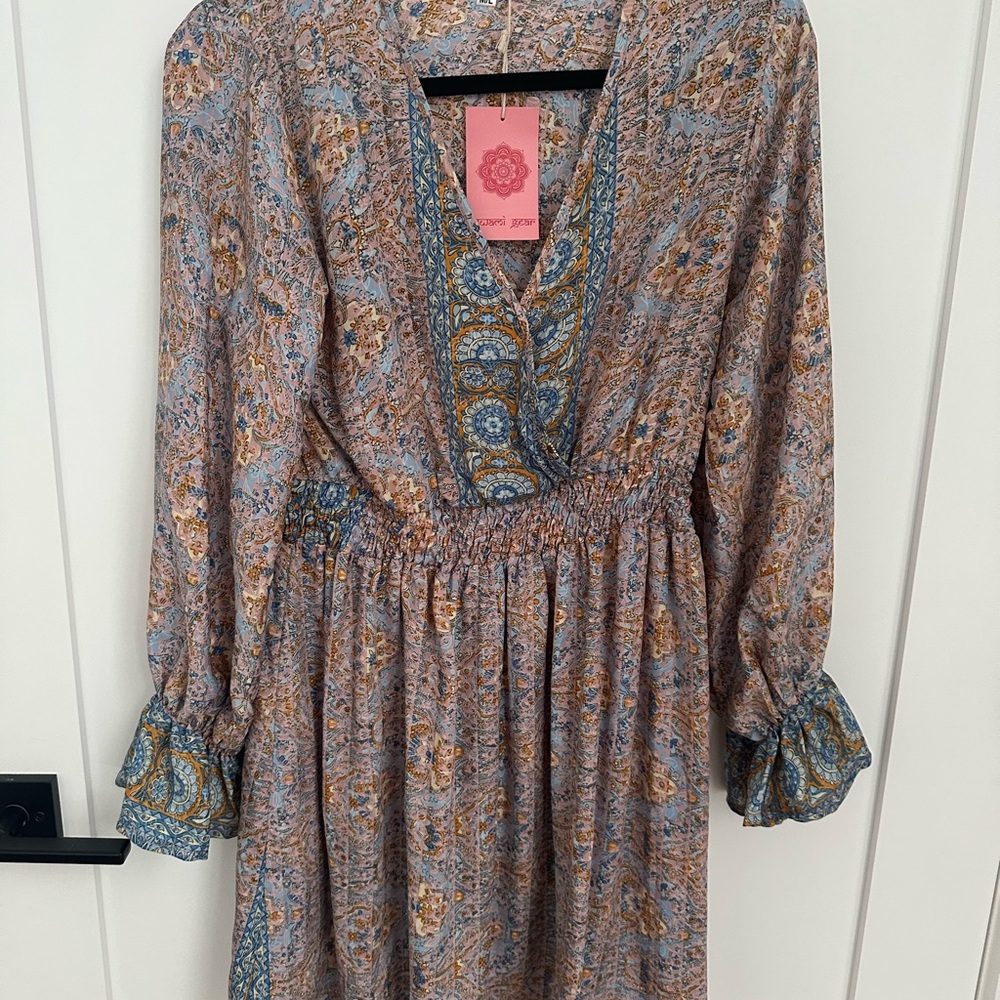 Bohemian Long Sleeve Dress
